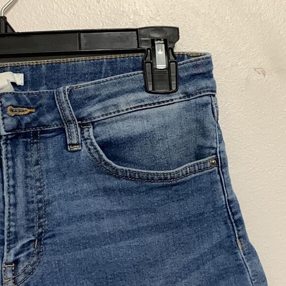 H&M | Women’s Stretchy Denim Blue Jeans Summer Shorts Size 4 - Picture 3 of 10